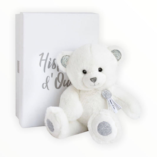 Peluche Historie D'Ours - Charm Bianco 24 cm