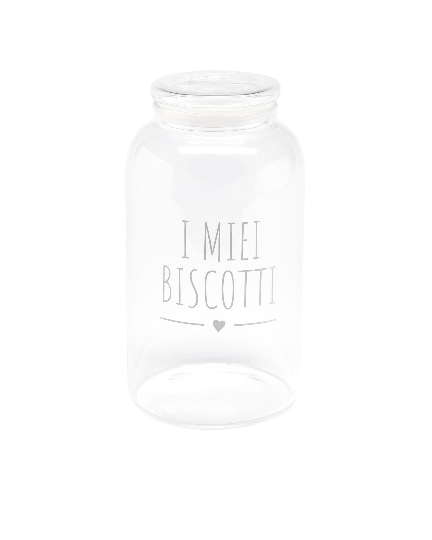 Barattolo in vetro borosilicato - "I miei biscotti"