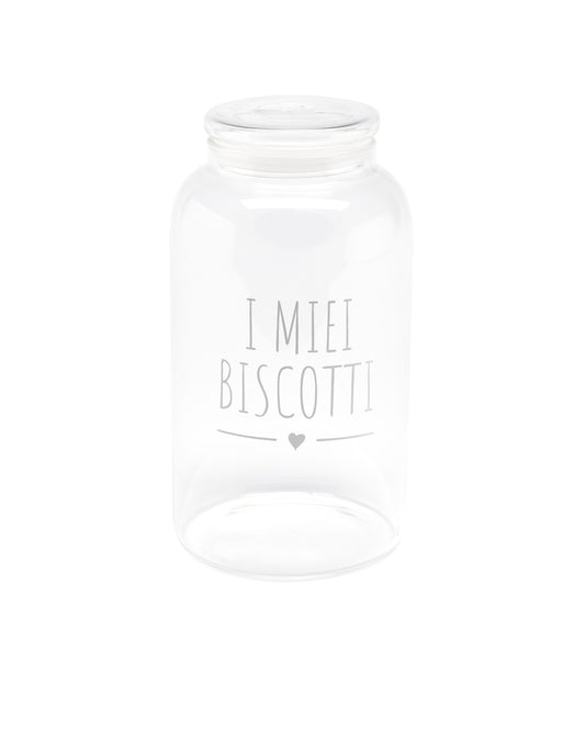 Barattolo in vetro borosilicato - "I miei biscotti"