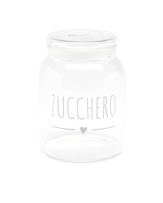 Barattolo in vetro borosilicato - Zucchero